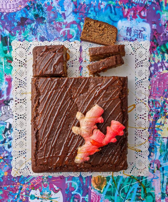 STICKY GINGER CAKE
...
Another favourite shot from my cookbook, Cake It Till You Make It. Let's be honest - every single photo in this book is a favourite 💖 
Photography by @henk_hattingh_photography 
Styling by @hanneskoegelenberg 
...
#cakeittillyoumakeit #crumb #crumbcakes #crumbcakessa #cookbook #cakeme