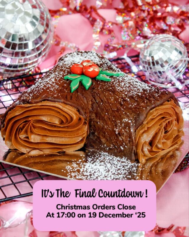 Still Need Some Sweet Treats For Christmas??✨✨✨Our Christmas range is available to order from our online store up until tomorrow afternoon at 17:00 (Friday 19 December 2025)Don’t miss out on this delicious range of festive treats - especially the mince pies and NY style Stollen cookies!! …We appreciate all the orders that we have received so far - you can’t wait to make your Christmas a little bit sweeter!!!